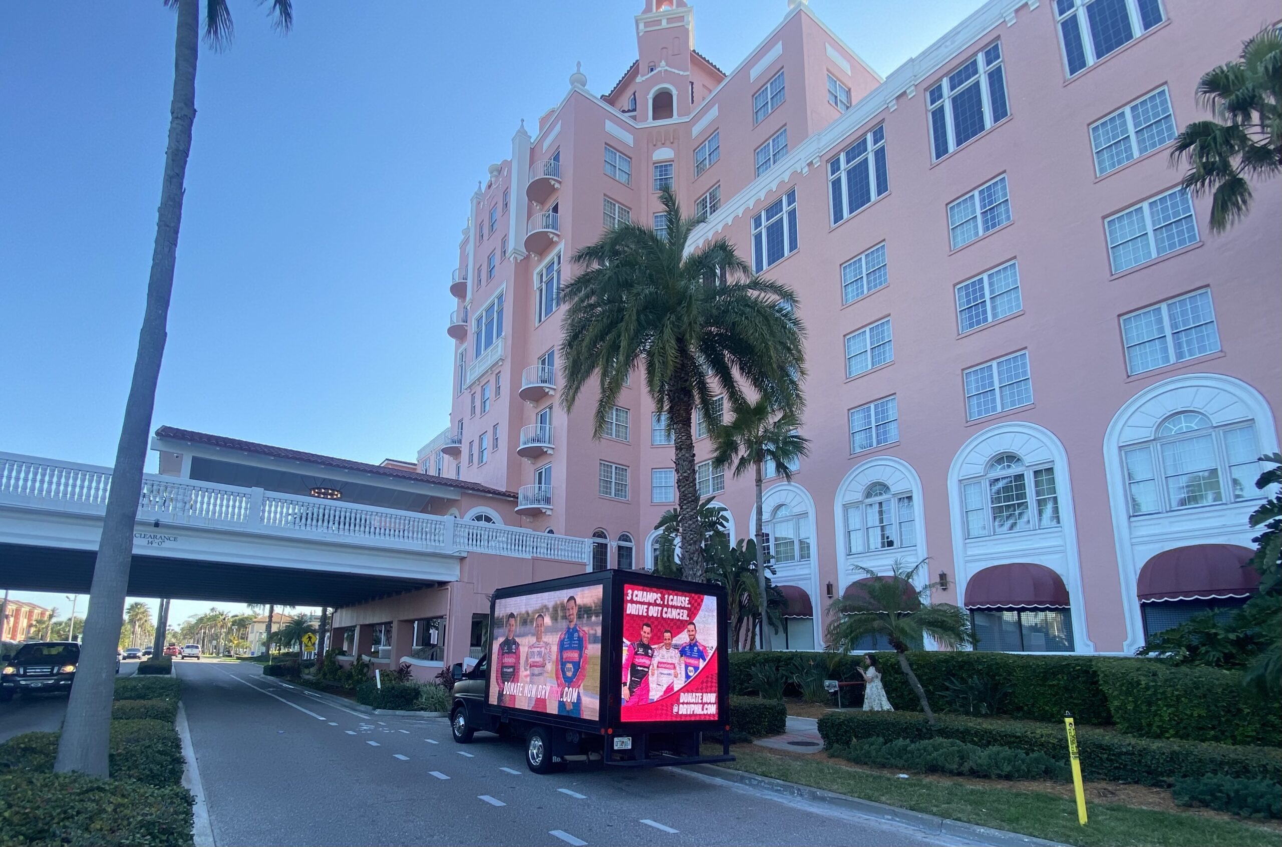 Mobile LED Advertising truck in Tampa, Florida