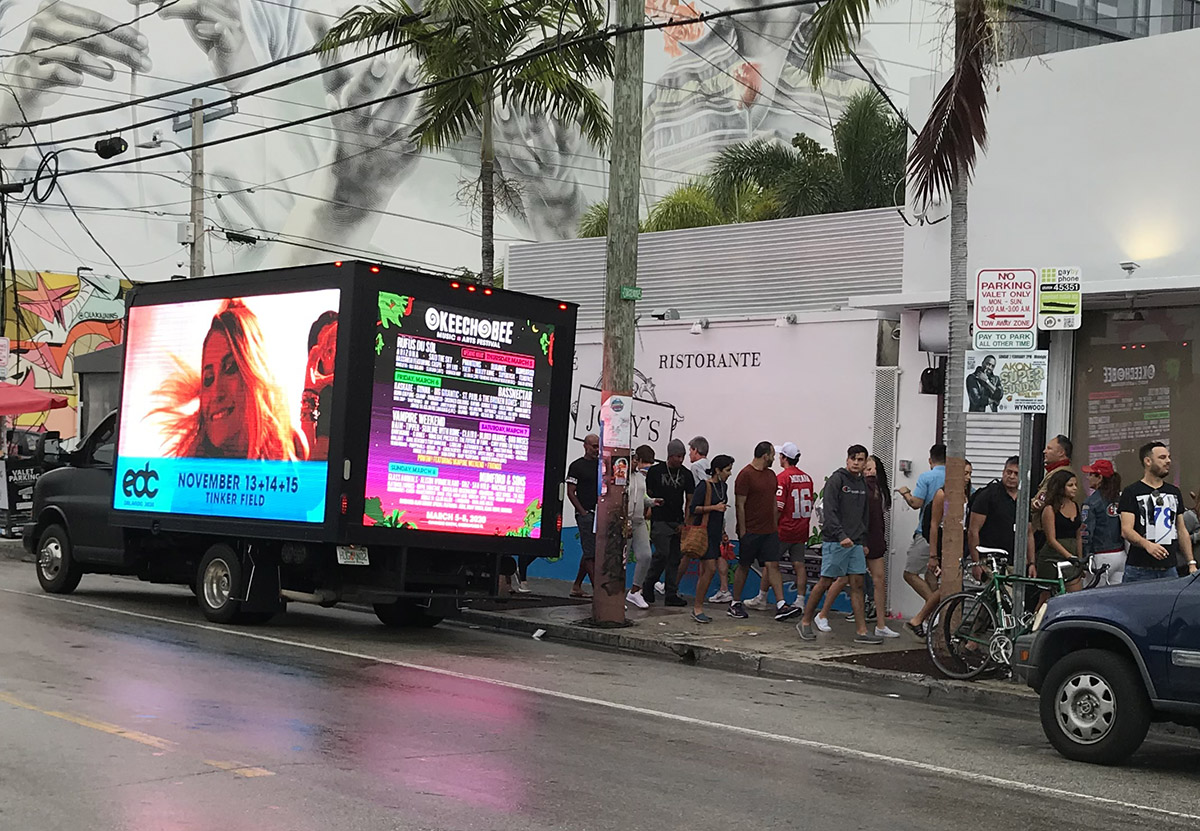 Mobile LED Advertising by BeSeen